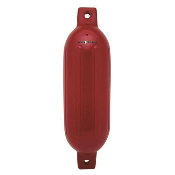 G-02-RED 4.5 x 16 in. Boat Tector Inflatable Fender - Bright Red
