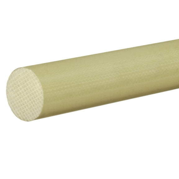 G-10/FR4 Garolite Rod - 1/2" Diameter x 3 ft. Long