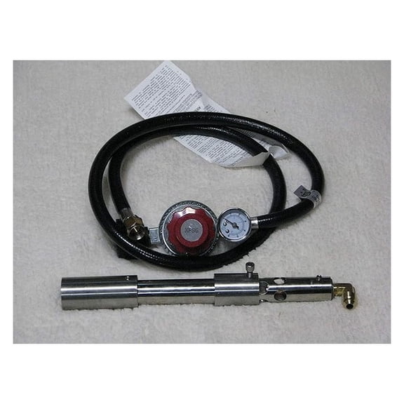 G-2-90 Stainless Steel Forge/Foundry Burner with Regulator and Gauge