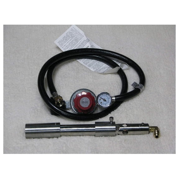 G-2-90 Stainless Steel Forge/Foundry Burner with Regulator and Gauge