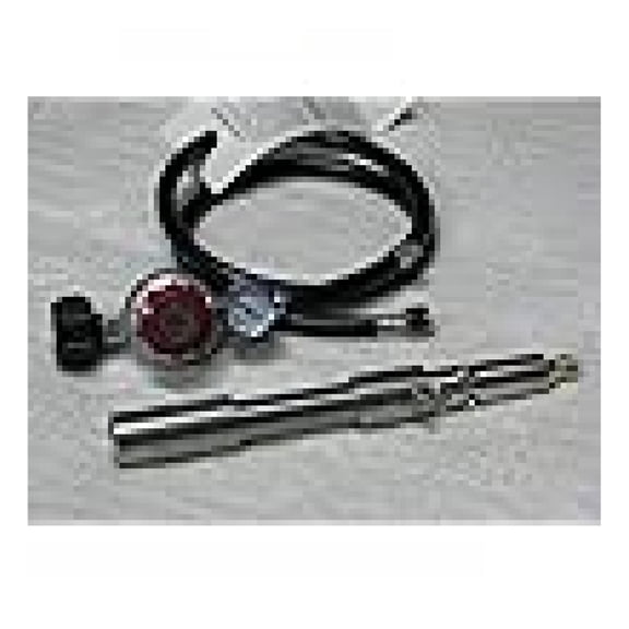 G-2 Stainless Steel Forge/Foundry Burner and 0-30 PSI Regulator with Gauge. Foundry Casting Melting Copper Brass Aluminum Silver Weld