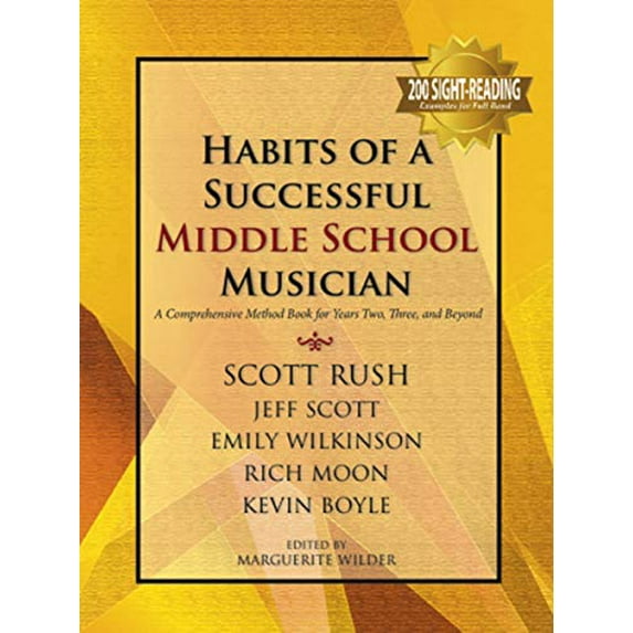 Pre-Owned G-9157 - Habits of a Successful Middle School Musician - Percussion (Unknown) 162277194X 9781622771943