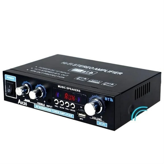G-919H 1000W Home Digital Amplifiers Bass Power Amplifier AK35 Hifi FM Music Subwoofer Speakers ,Low Profile Design