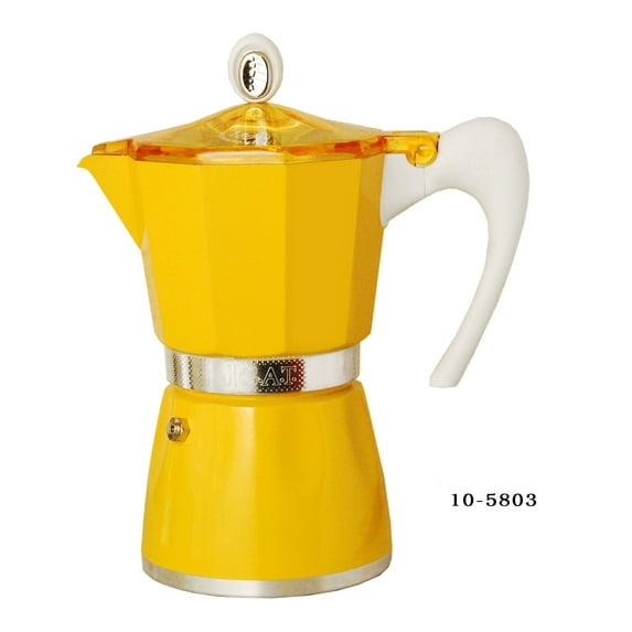 G.A.T. 3-Cup Aluminum Stove-top, Yellow