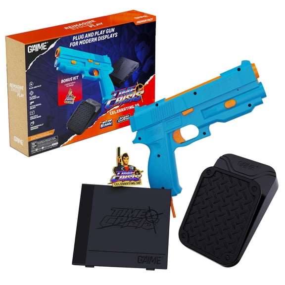G'AIME Time Crisis Premium Pack Game Console With Single Lightgun