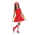 thumbnail image 1 of Sega Sonic The Hedgehog Amy Rose Halloween Costume for Children, Girls Size S (6/6X), by Disguise, 1 of 7