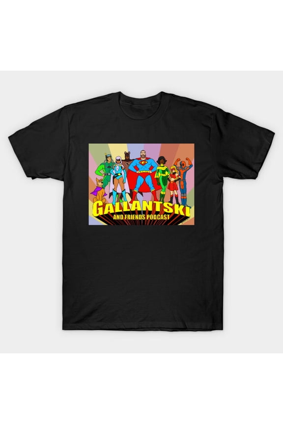 G And F Classic Logo Minimalist Two Letter Corporate Monogram Art Unisex T-Shirt, up to size 3XL.