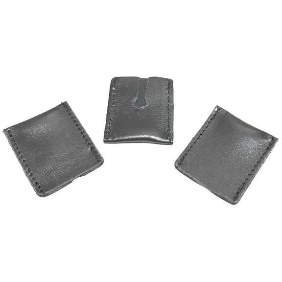 G.B.S Durable and Double Edge Leather Razor Head Sleeve, Protective Sheath Case, Pack of 3