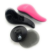 G.B.S Hair Scrubber And Scalp Massager, For All Hair Types, Multicolour - Pack Of 4