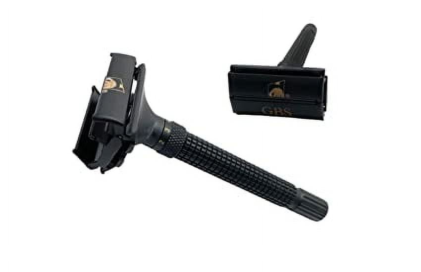 G.B.S Men's Shaving Razor Adjustable Butterfly Open Mechanism Double