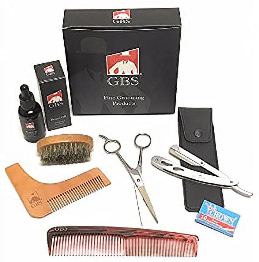 G.B.S Professional Beard Growth Kit, Lightweight, 100 Vegan Pack Of 8