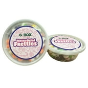 G-BOX 4 oz Freeze Dried Frettles, Delightful Crunchy Fruity Flavorful Burst, Air-tight Sealed in a Deli Container l Pack of 2