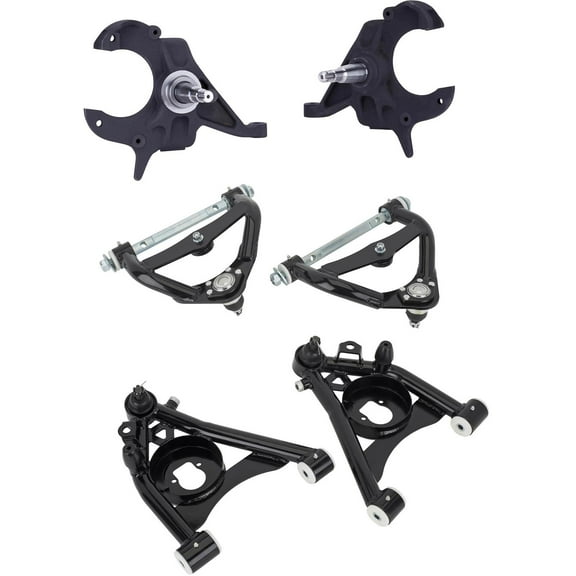 G-Body Upper, Lower Control Arm and 2" S10 Drop Spindles