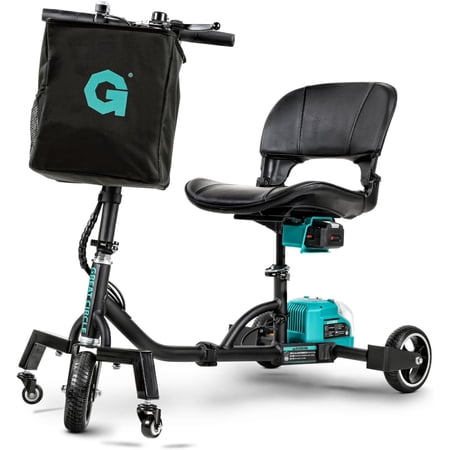 G Brand Folding Mobility Scooter - 48V 2Ah Removable Battery, Lightweight, Long