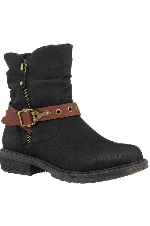 G.C. Shoes Womens Codie Casual Leather Ankle Boots