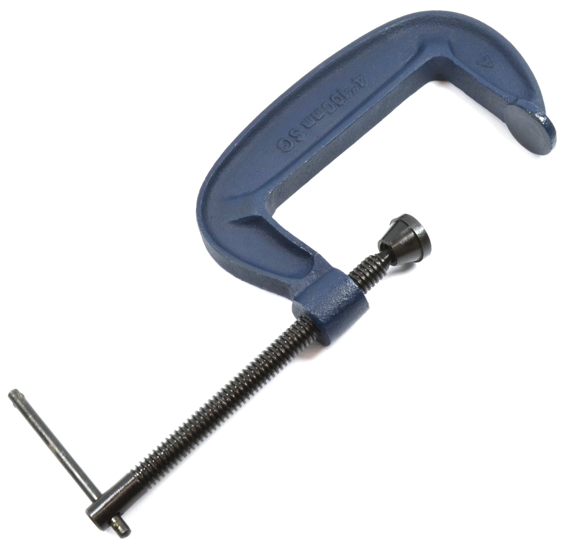 G-Clamp, Drop Forged Steel - 100mm (4") Opening Capability - Eisco Labs