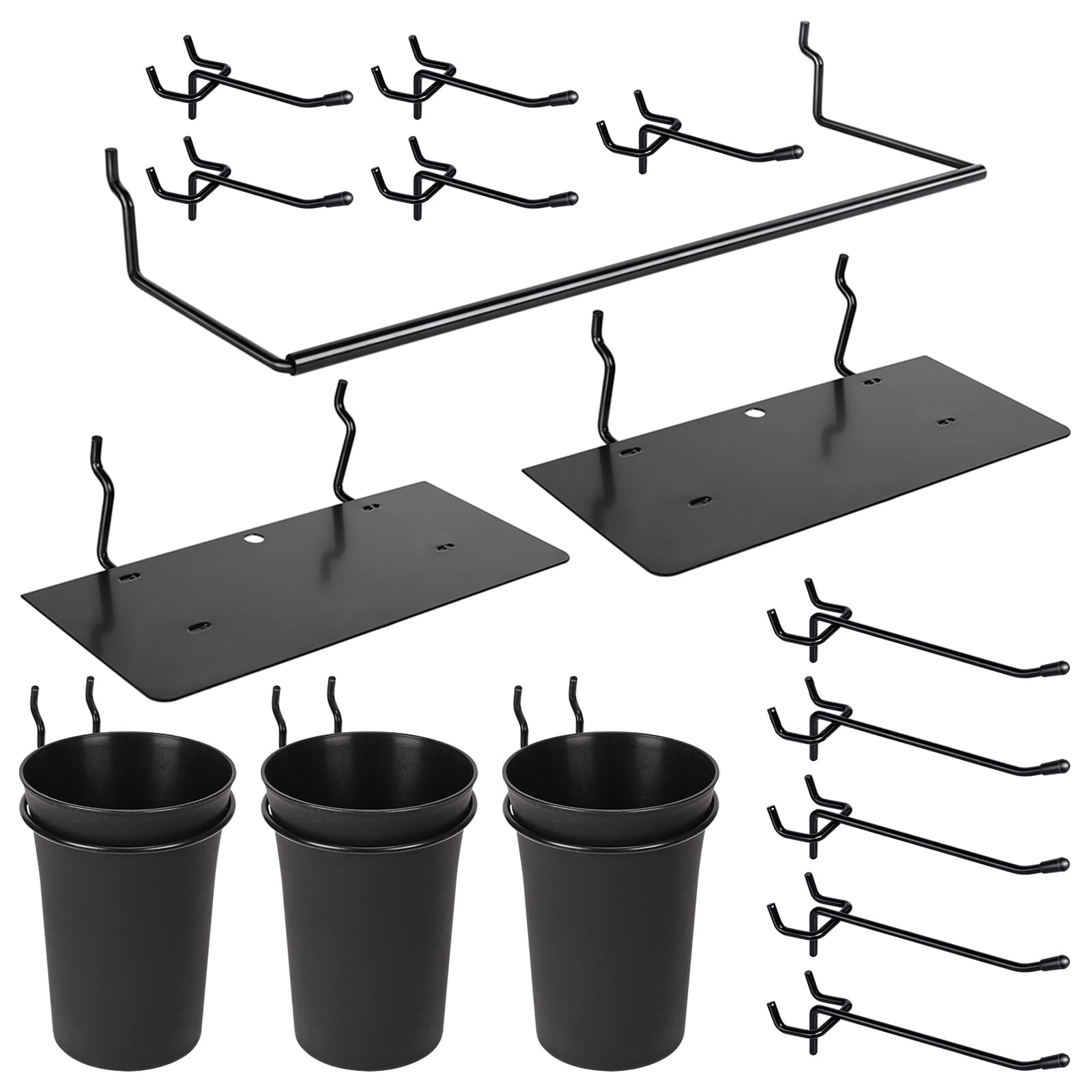 Four-sided Pinwheel Retail Merchandiser Displays2go Four-Sided Slatwall ...