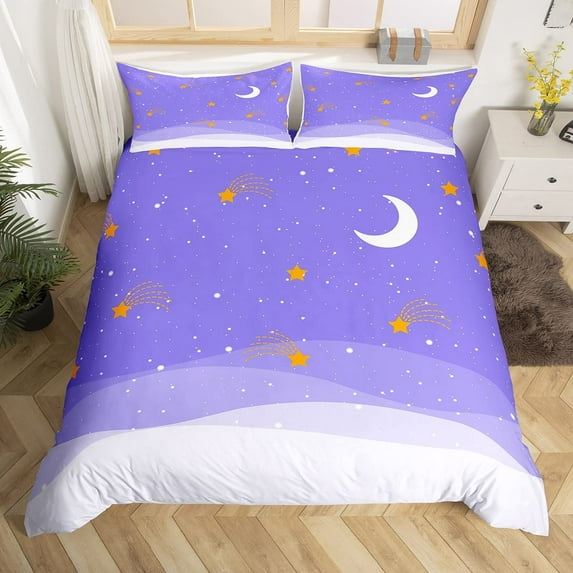 G-DAKE Basketball Court Print Duvet Cover Queen for Kids Boys,Ball Sports Games Themed Bedding Set with 2 Pillowcases Comforter Cover,Orange Basketball and Hoop Bedspread Quilt Cover 3Pcs, Soft