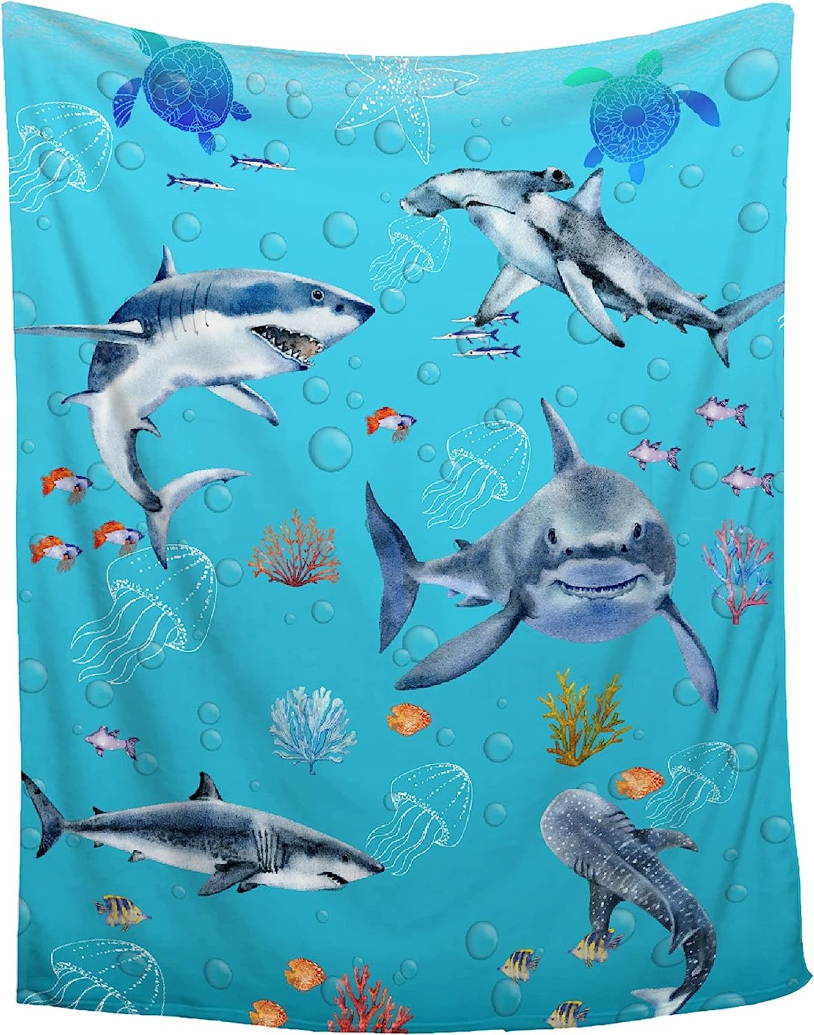 GDAKE Highland Cow Print Blanket Cute Farm Animal Cow Gifts Just a