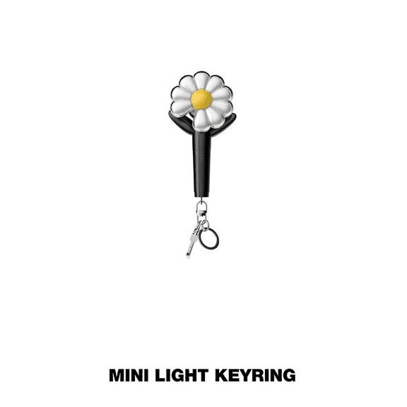 G-DRAGON GD Official Mini Light Keyring ( Black / Mint Ver. )