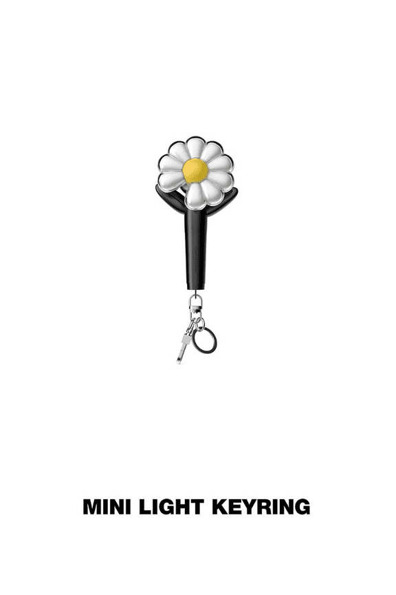 G-DRAGON GD Official Mini Light Keyring ( Black / Mint Ver. )