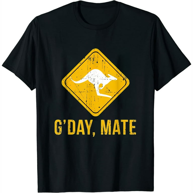 G'day Mate Shirt Funny Kangaroo Shirt Down Under Australia G'day Mate Shirt Funny Kangaroo Shirt Down Under Australia