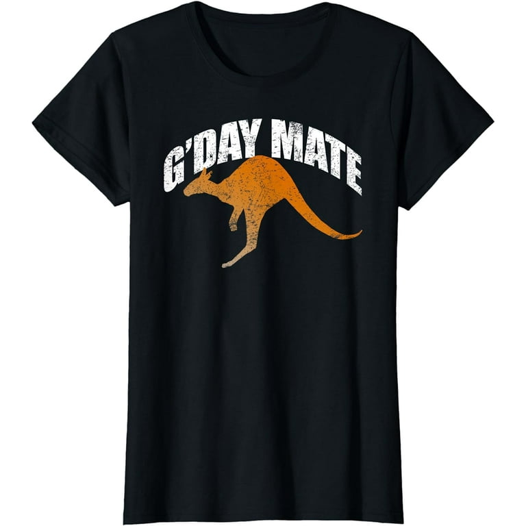 G'day Mate Shirt Funny Kangaroo Shirt Down Under Australia G'day Mate Shirt Funny Kangaroo Shirt Down Under Australia
