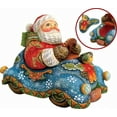 thumbnail image 1 of G.Debrekht 512045 Derevo Collection Speedy Delivery Santa Surprise Box 4 in., 1 of 1