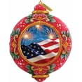 thumbnail image 1 of G.Debrekht 6103403 General Holiday Patriotic Fireworks Ornament 4.5 in., 1 of 1