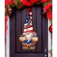 thumbnail image 1 of G. Debrekht 8611015H Americana Gnome Holiday Door Decor by G. DeBrekht - American Christmas Decor, 1 of 1