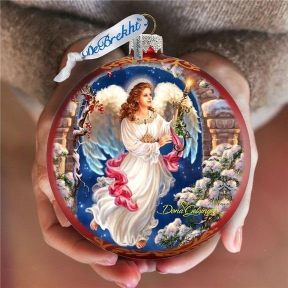 G. Debrekht 73892-1322 Angel in The Arch Glass Ornament Limited Edition by D. Gelsinger - Christmas Decor