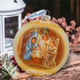 thumbnail image 1 of G. Debrekht 73940 Angels Lullaby Lg Glass Ornament by G.Debrekht - Nativity Holiday Decor, 1 of 1