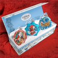 thumbnail image 1 of G. Debrekht 770103-2S3 Christmas Night Mercury Glass Ornaments Set of 3 by G. DeBrekht - Christmas Decor, 1 of 1