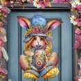 thumbnail image 1 of G. Debrekht 8652765H Easter Bunny Girl Holiday Door Decor by G. Debrekht - Easter Spring Decor, 1 of 1