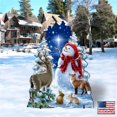 thumbnail image 1 of G. Debrekht 8461049F-1801 Heaven Wildlife Snowman Frosty Friends Outdoor by D. Gelsinger - Christmas Decor, 1 of 1