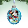thumbnail image 1 of G. Debrekht 778110-DG Old Fashion Snowman Mercury Glass Ornament by D. Gelsinger - Christmas Decor, 1 of 1