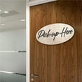 thumbnail image 1 of G. Debrekht 320328 Pick-Up Here Wooden Sign  Restaurant or Retail Counter Sign - 320328, 1 of 1