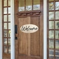 thumbnail image 1 of G. Debrekht 320342 Welcome Wooden Sign  Classic Handmade Entry Display - 320342, 1 of 1