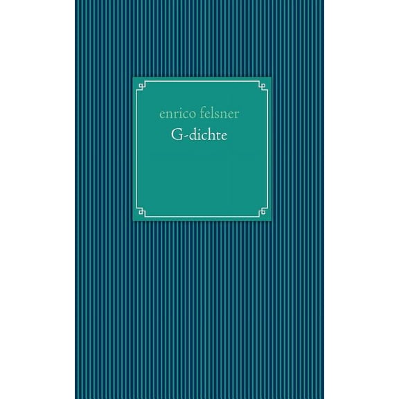 G-dichte, (Paperback)