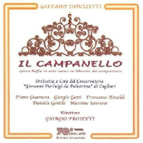 G. Donizetti - Il Campanello - Music & Performance - CD