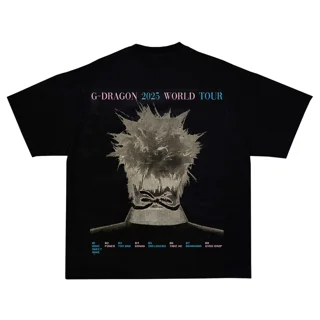 アイドル T shirt g dragon BIGBANG] G-DRAGON T-SHIRTS Official Item BIGBANG G-DRAGON