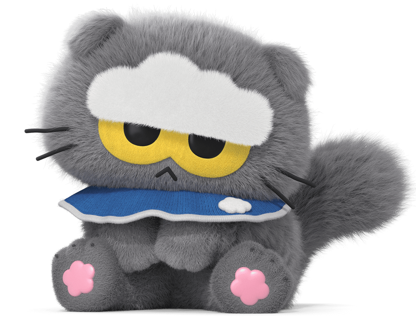 G-Dragon Zoa Cat Plush 2025 Limited Edition 13.8