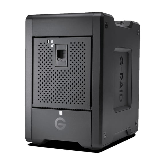 G-Drive G-RAID Shuttle 4-Bay Thunderbolt 3 and USB-C RAID Array with 24TB (4x 6TB) Removable HDD