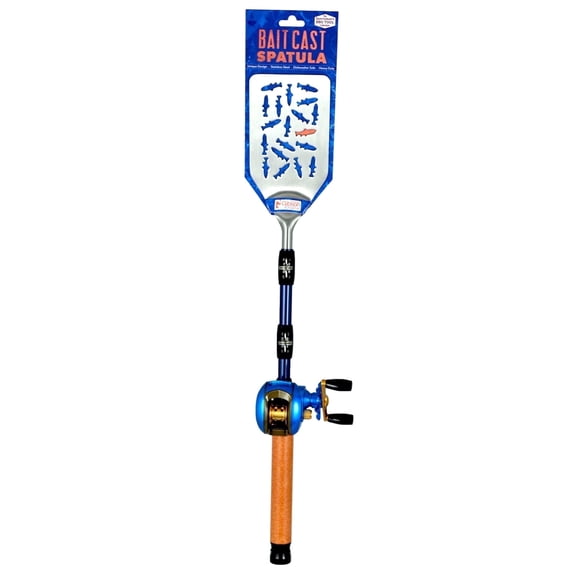 Bait Cast Fishing Pole BBQ Spatula