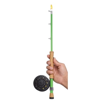 closed face fishing pole lighter Rod BBQ Rivers Edge Products provides innovative and heartwarming novelty items for the outdoor lover in your life Open Face Fishing Pole BBQ