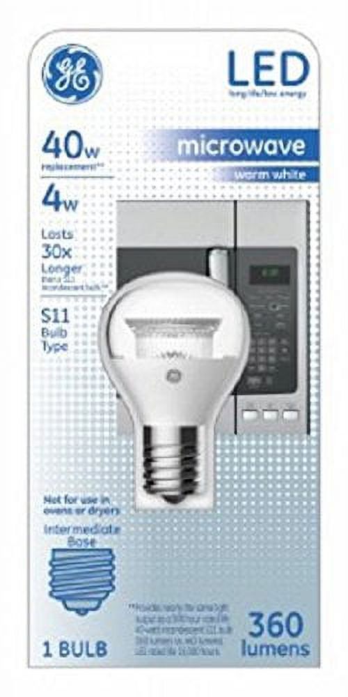 G E LIGHTING 29043 4W Frosted S11 Inter Bulb - image 1 of 2