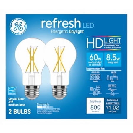 G E Lighting GE 8.5W A19 LED Bulb 4 Pack