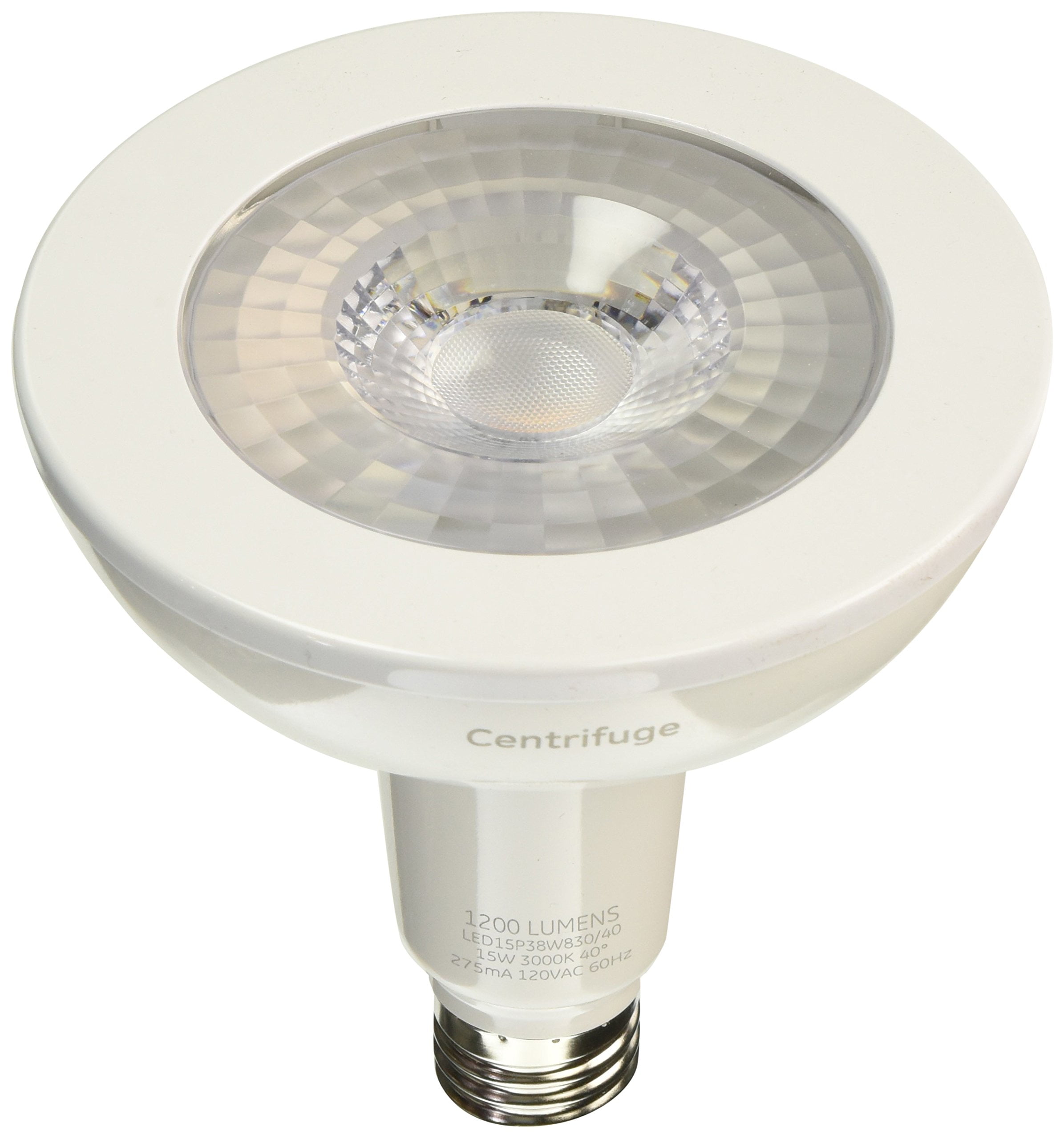 G E Lighting 32604 15W Par 38 LED Outdoor Flood Light Bulb White