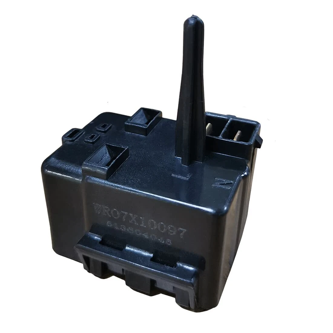 G  E Refrigerator Compressor Relay and Overload Starter Kit WR07X10097 (513604045) - Replacement Part for GE Refrigerators, Overload Protector & Relay Switch