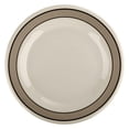thumbnail image 1 of G.E.T. 10.5" Heavy-Duty Wide Rim Melamine Plastic Dinner Plate (Set of 12), 1 of 1